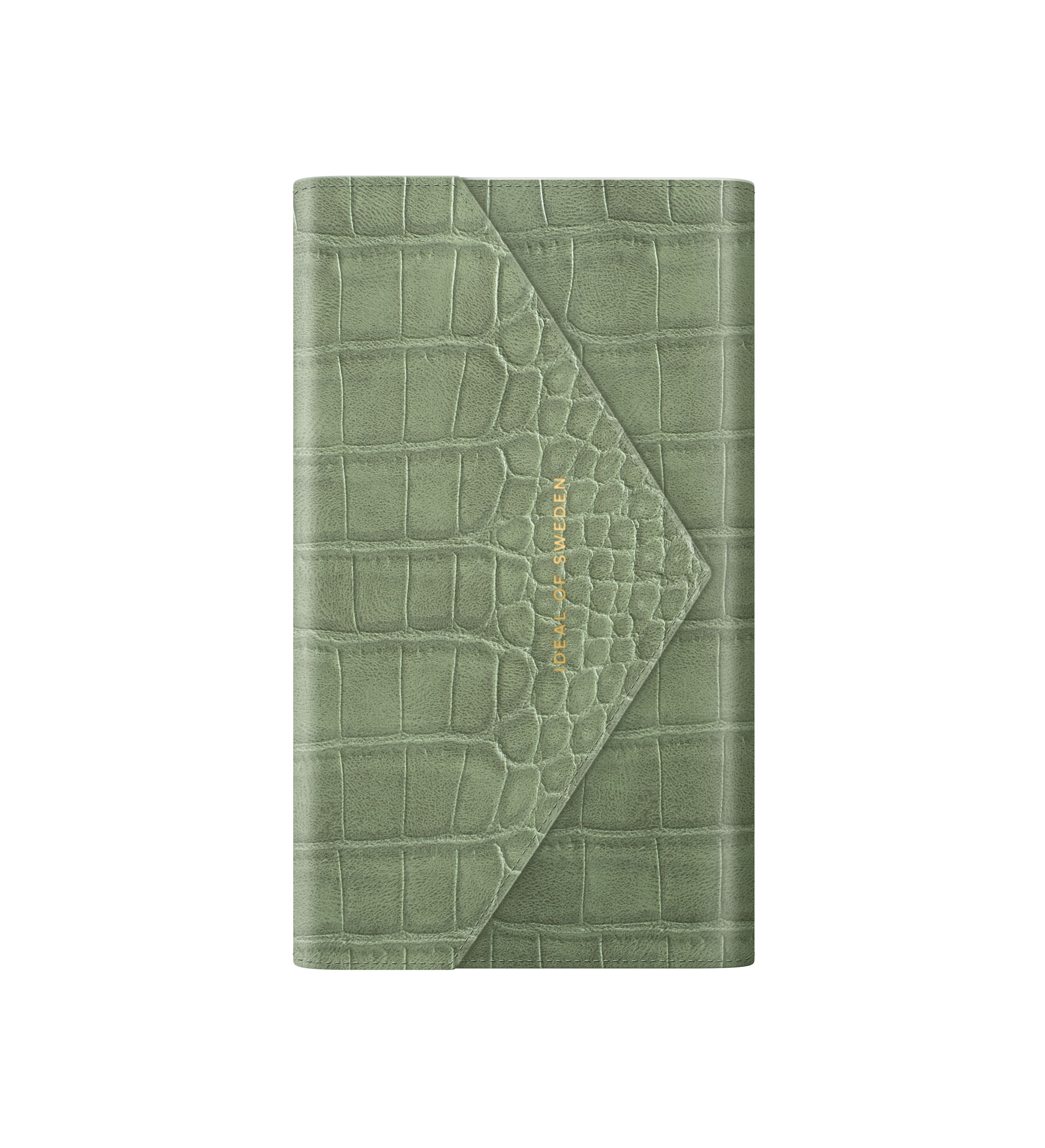 Envelope Clutch iPhone 11/XR Sage Croco