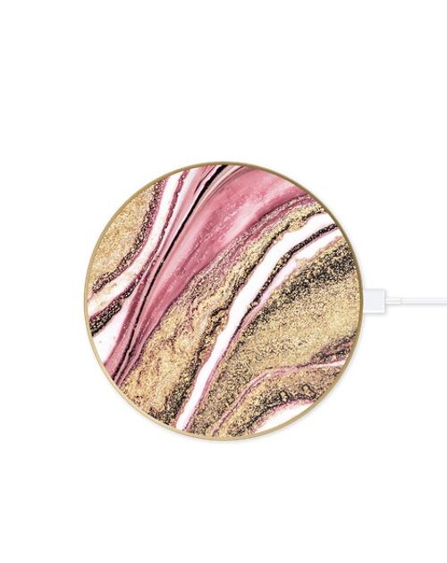 Fashion QI Charger Cosmic Pink Swirl