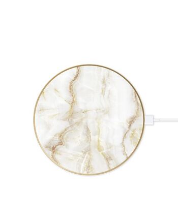 Fashion QI Charger Golden Pearl Marble 1