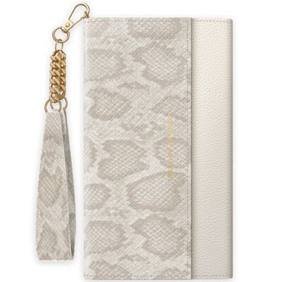 Signature Clutch iPhone 11/XR Pearl Python