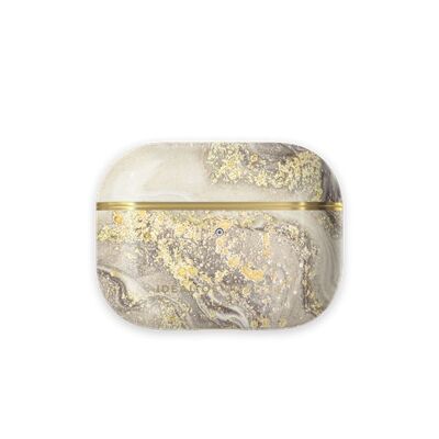 Fashion Airpods Case Pro Sparkle Greige Marble