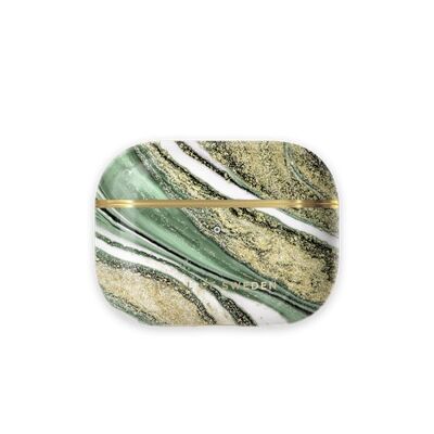 Fashion AirPods Case Pro Cosmic Green Swirl