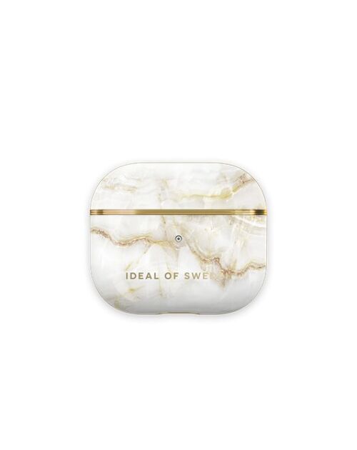 Fashion Airpods Case Gen 3 Golden Pearl Marble