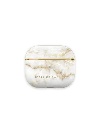 Fashion Airpods Case Gen 3 Golden Pearl Marble