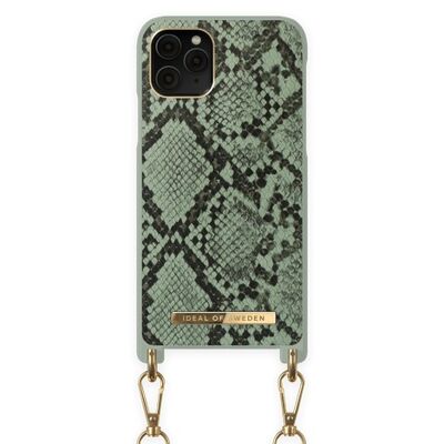 Coque Collier iPhone 11 PRO/XS/X Kaki Python