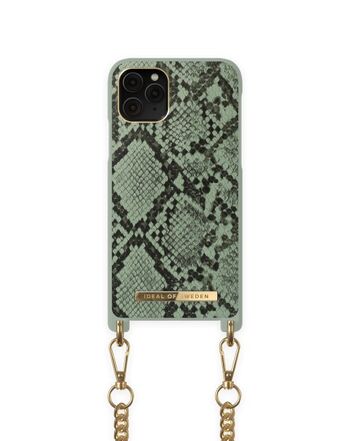 Coque Collier iPhone 11 PRO/XS/X Kaki Python