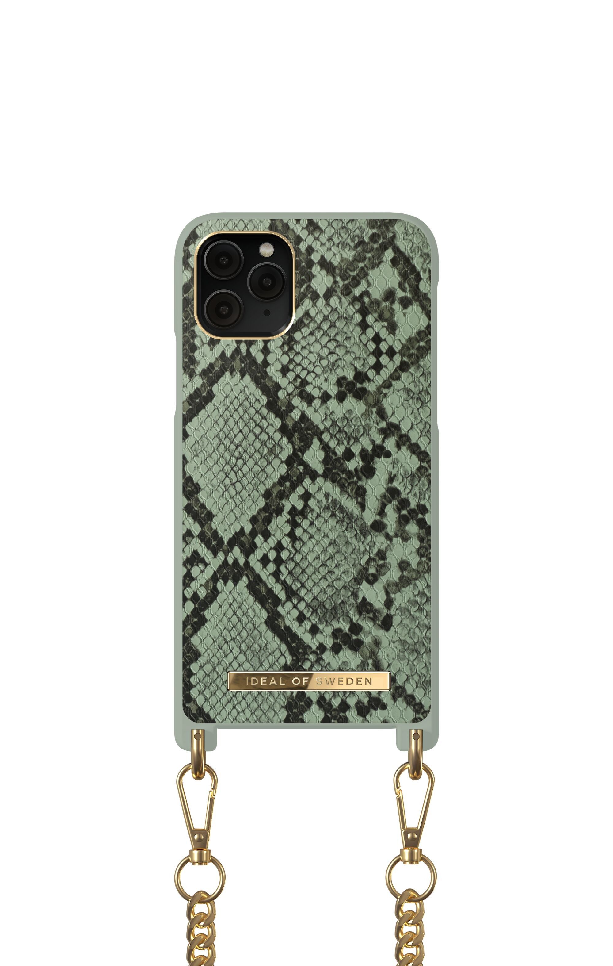 Necklace Case iPhone 11 PRO/XS/X Khaki Python