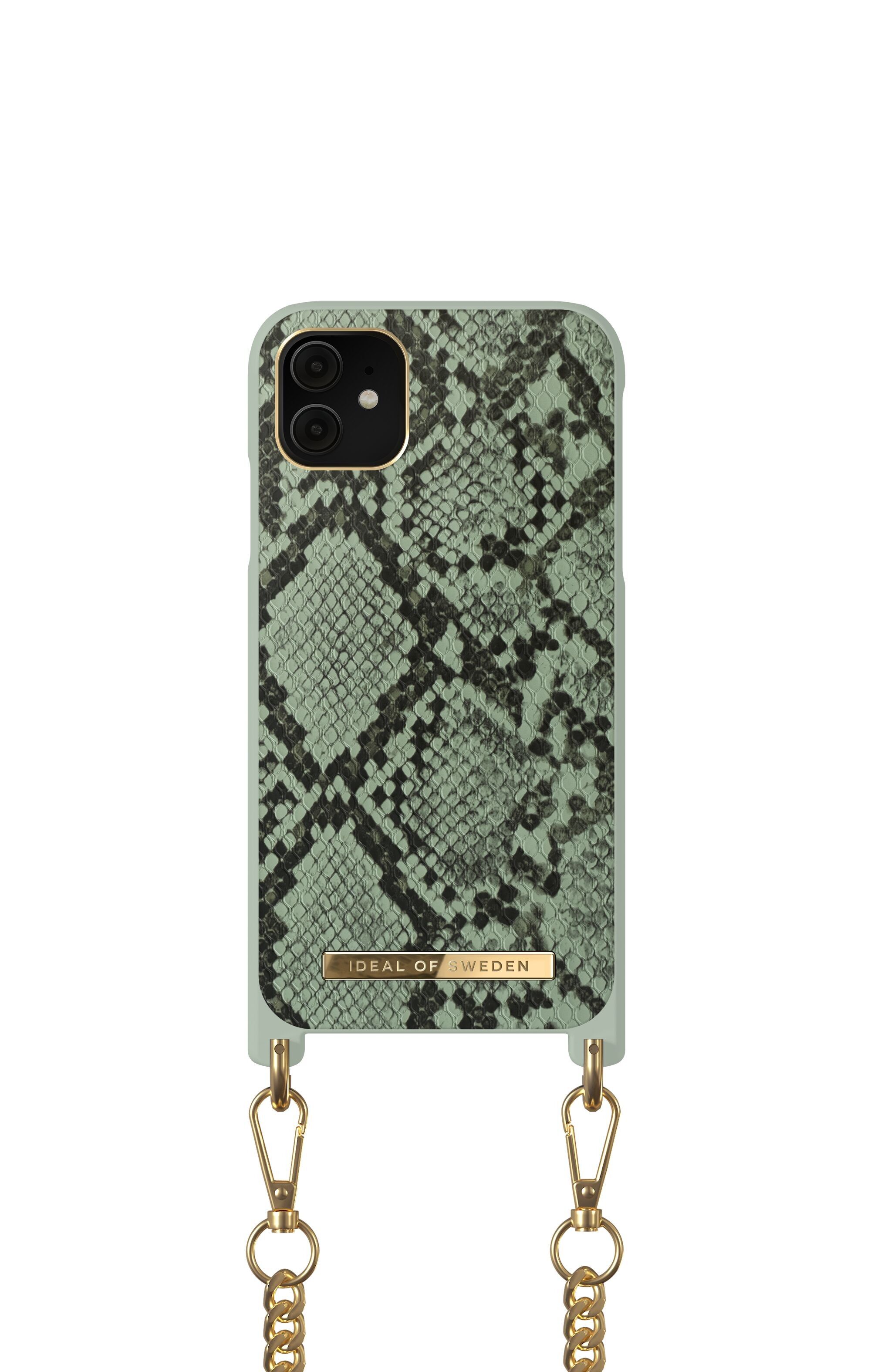 Necklace Case iPhone 11/XR Khaki Python