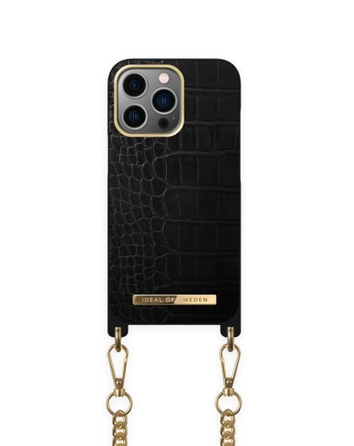 Necklace Case iPhone 13 PRO Jet Blk Cro