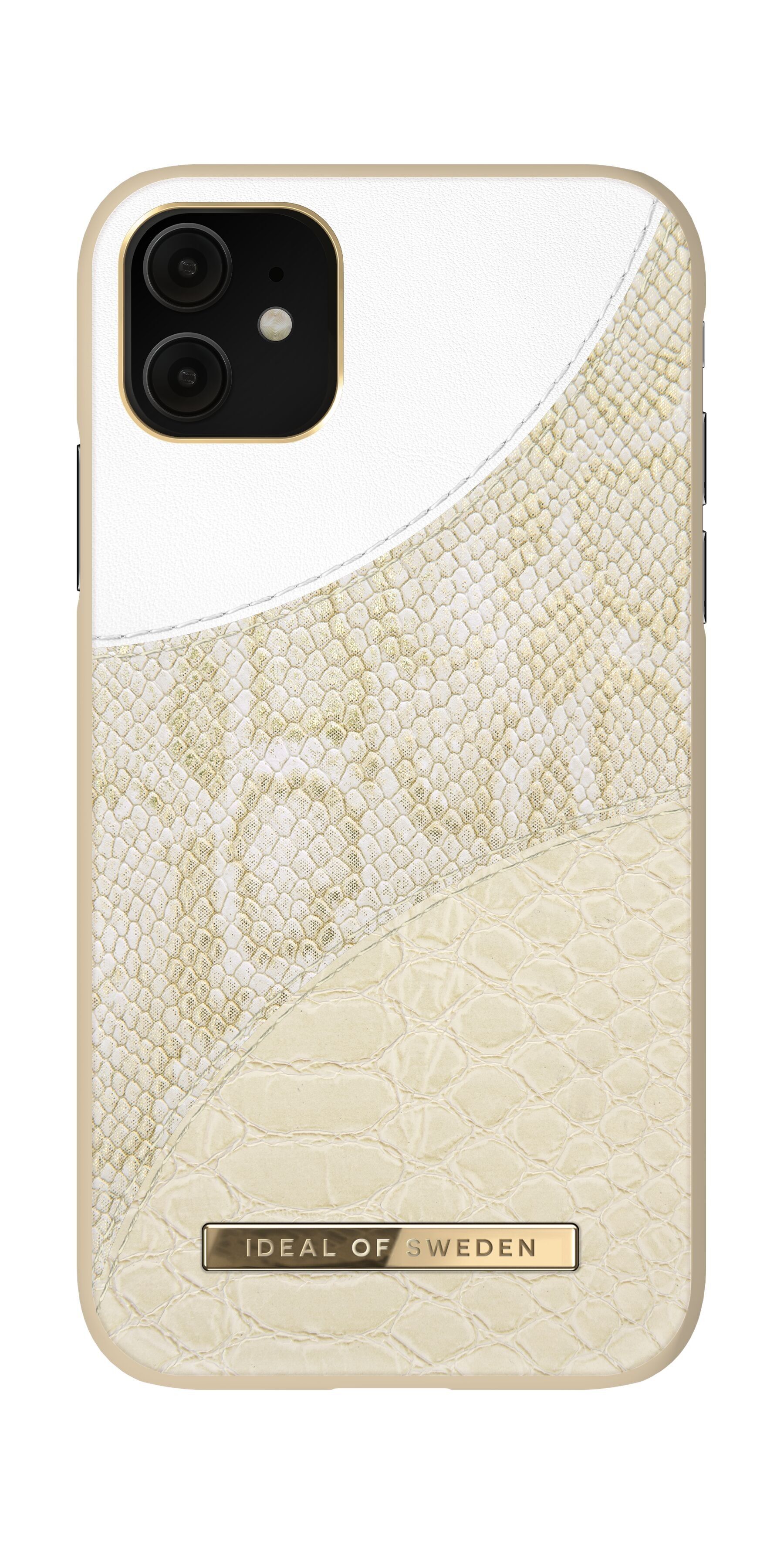Atelier Case iPhone 11/XR Cream Gold Snake