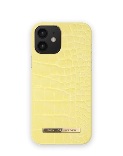 Atelier Case iPhone 12/12 PRO Lemon Croco