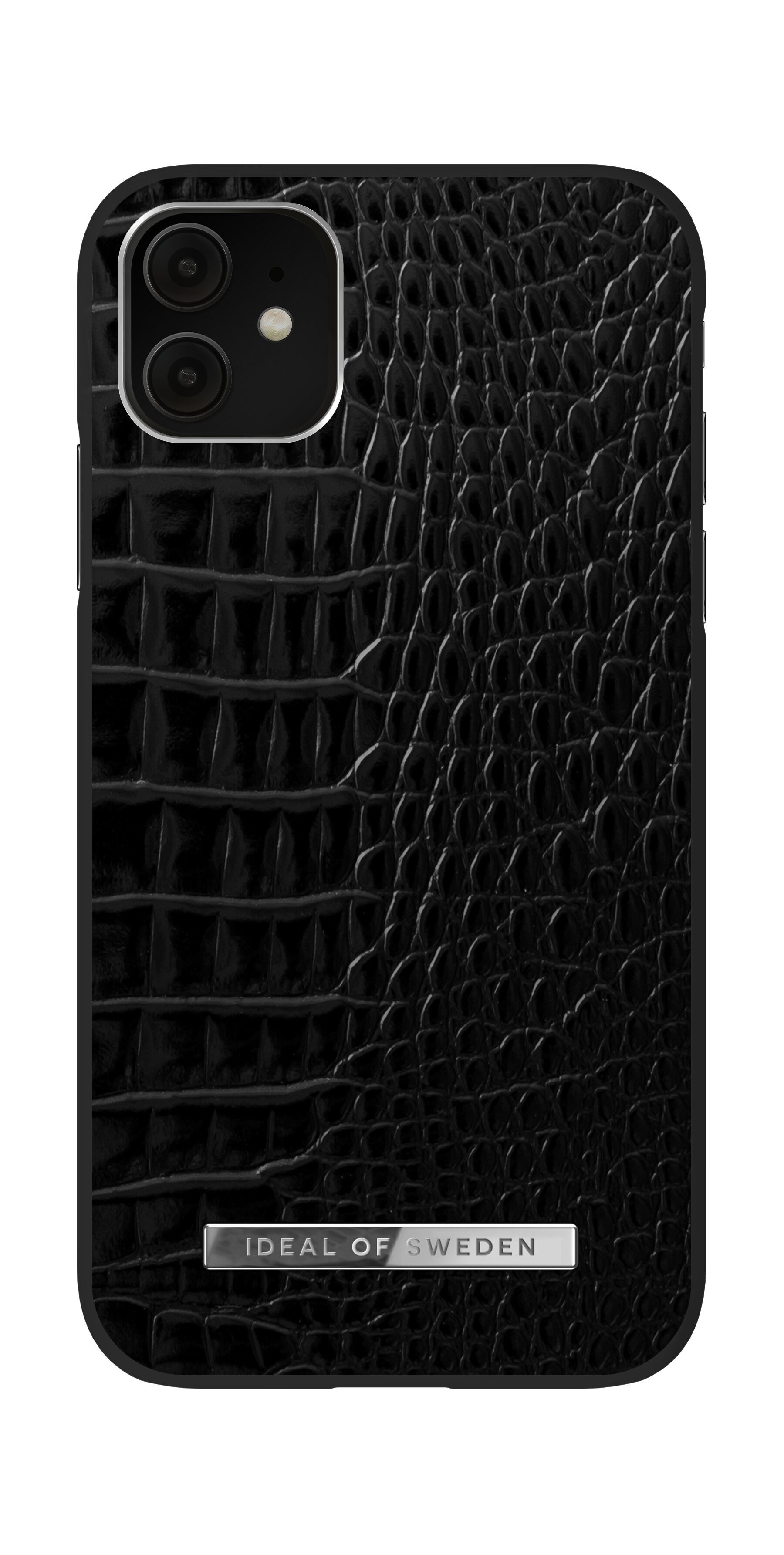 Atelier Case iPhone 11/XR Neo Noir Croco Silver