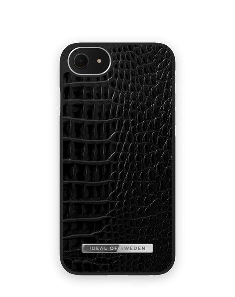 Atelier Case iPhone 8/7/6/6S/SE Neo Noir Croc Slvr