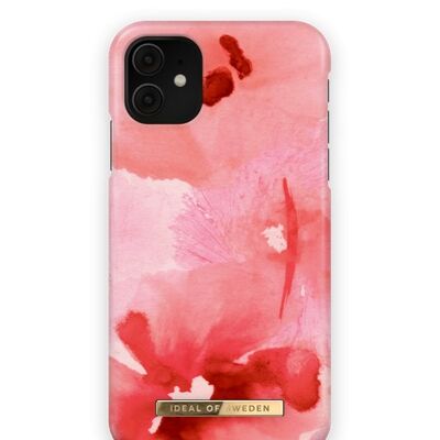 Fashion Case iPhone 11/XR Corallo cipria floreale