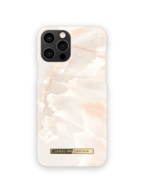 Fashion Case iPhone 12/12 PRO Rose Pearl Marbl