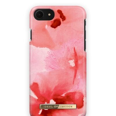 Coque Fashion iPhone 8/7/6/6S/SE Corail Blush Floral