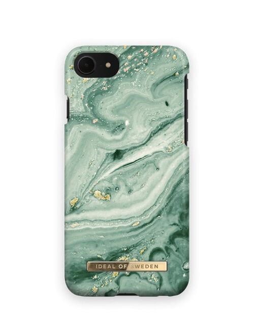 Fashion Case iPhone 8/7/6/6S/SE Mint Swirl Marble