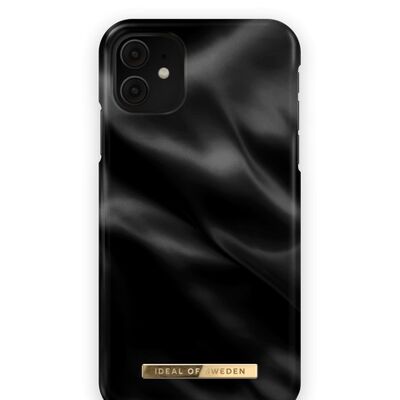 Custodia Fashion iPhone 11/XR nera satinata