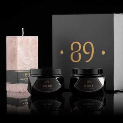 Majesty - body butter, scrub and scented candle