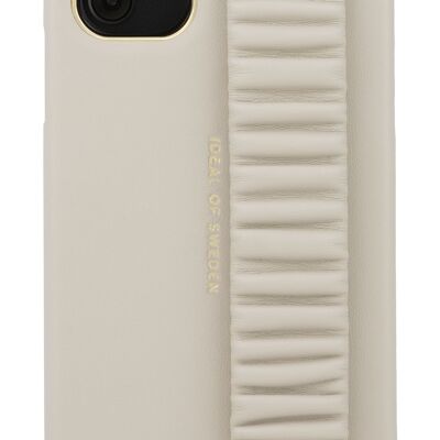 Statement Case iPhone11/XR Ruffle Crème-Haut-Poignée