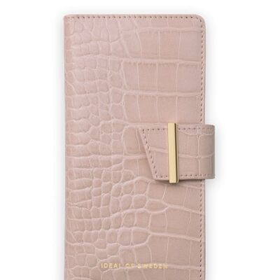 Cora Phone Wallet iPhone 11/XR Rosé Kroko