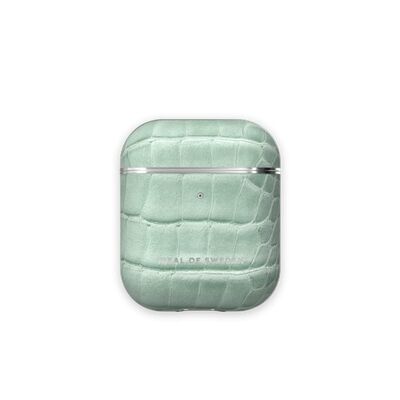 Funda Atelier AirPods Mint Croco