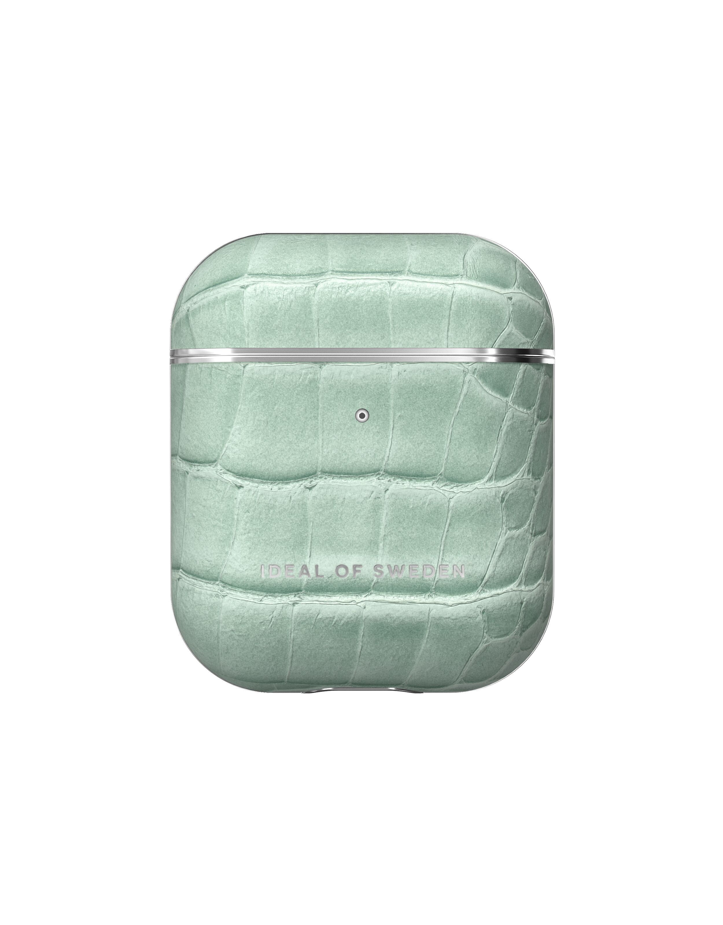 Atelier AirPods Hülle Mint Kroko