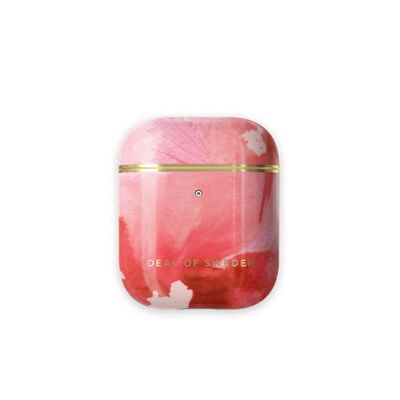 Estuche para AirPods de moda Coral Blush Floral