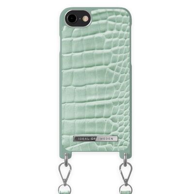 Atelier Necklace Case iPhone 8/7/6/6S/SE Mint Croc