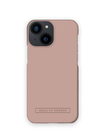 Coque transparente iPhone 13 MINI Blush Pink