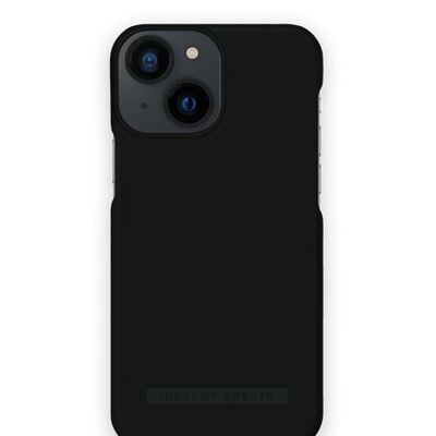 Coque transparente iPhone 13 MINI Charbon Noir