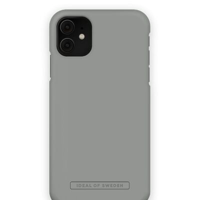 Custodia Seamless per iPhone 11/XR grigio cenere