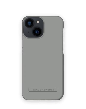 Coque transparente iPhone 13 MINI Gris cendré