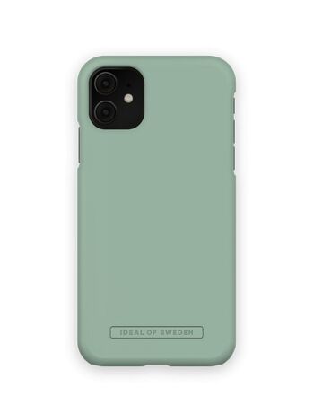 Coque Transparente iPhone 11/XR Vert Sauge