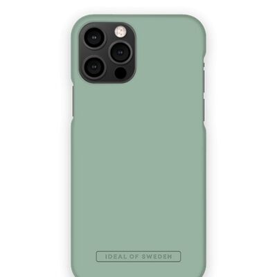 Coque transparente iPhone 12/12PRO vert sauge