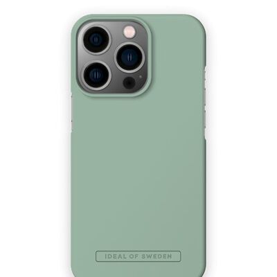 Coque transparente iPhone 13 PRO vert sauge