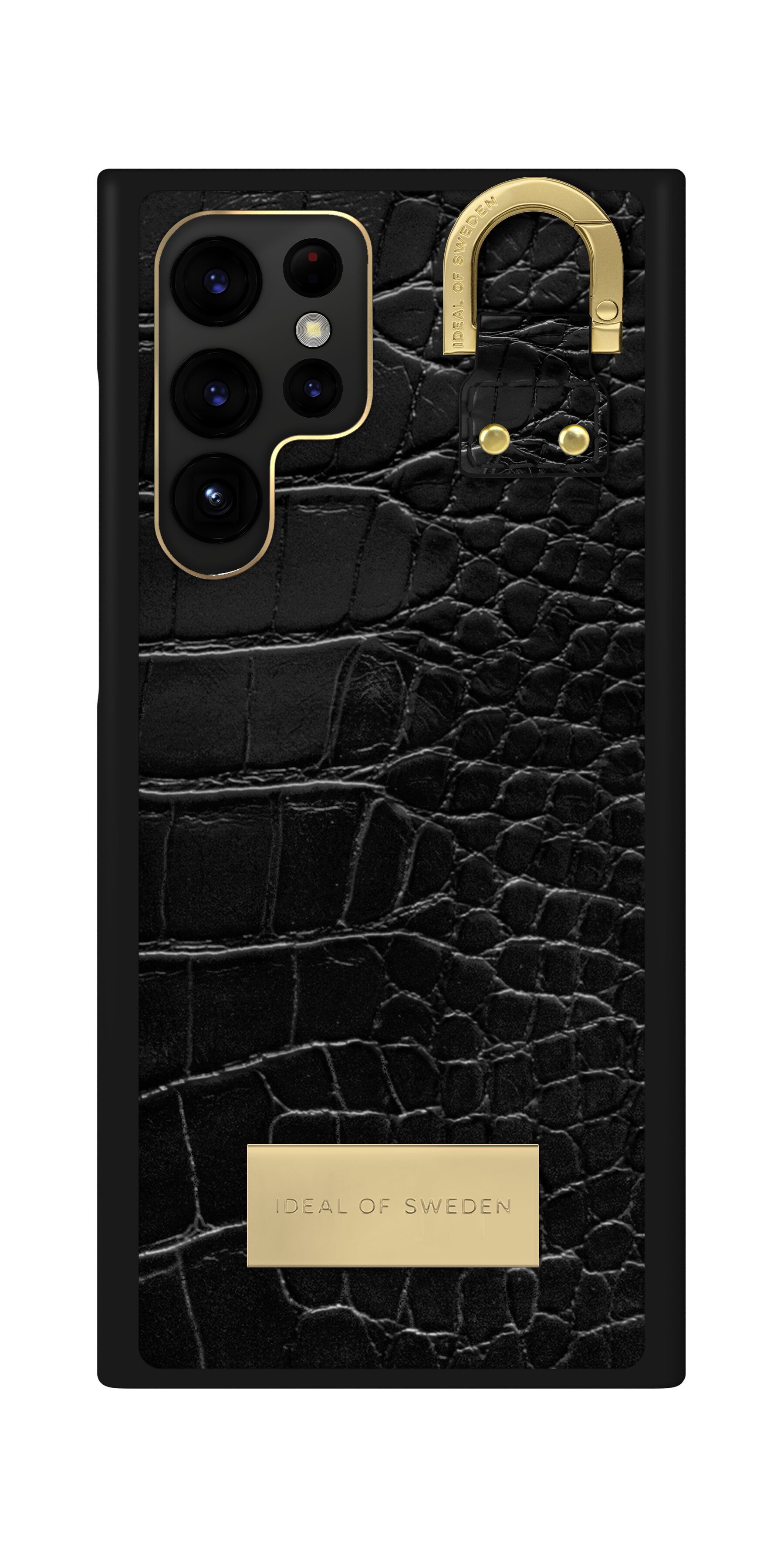 Atelier Case Galaxy S22U Schwarz Kroko