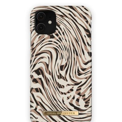 Custodia alla moda per iPhone 11/XR Hypnotic Zebra