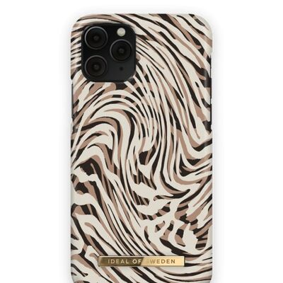 Custodia alla moda per iPhone 11 PRO/XS/X Hypnotic Zebra