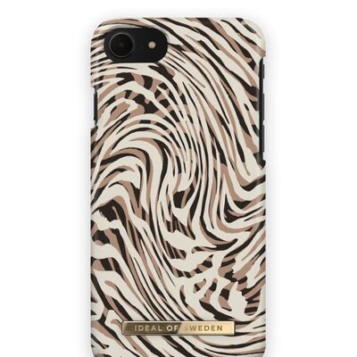 Custodia alla moda per iPhone 8/7/6/6S/SE Hypnotic Zebra
