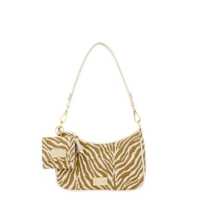 Nora Shoulder Bag Zebra Jacquard