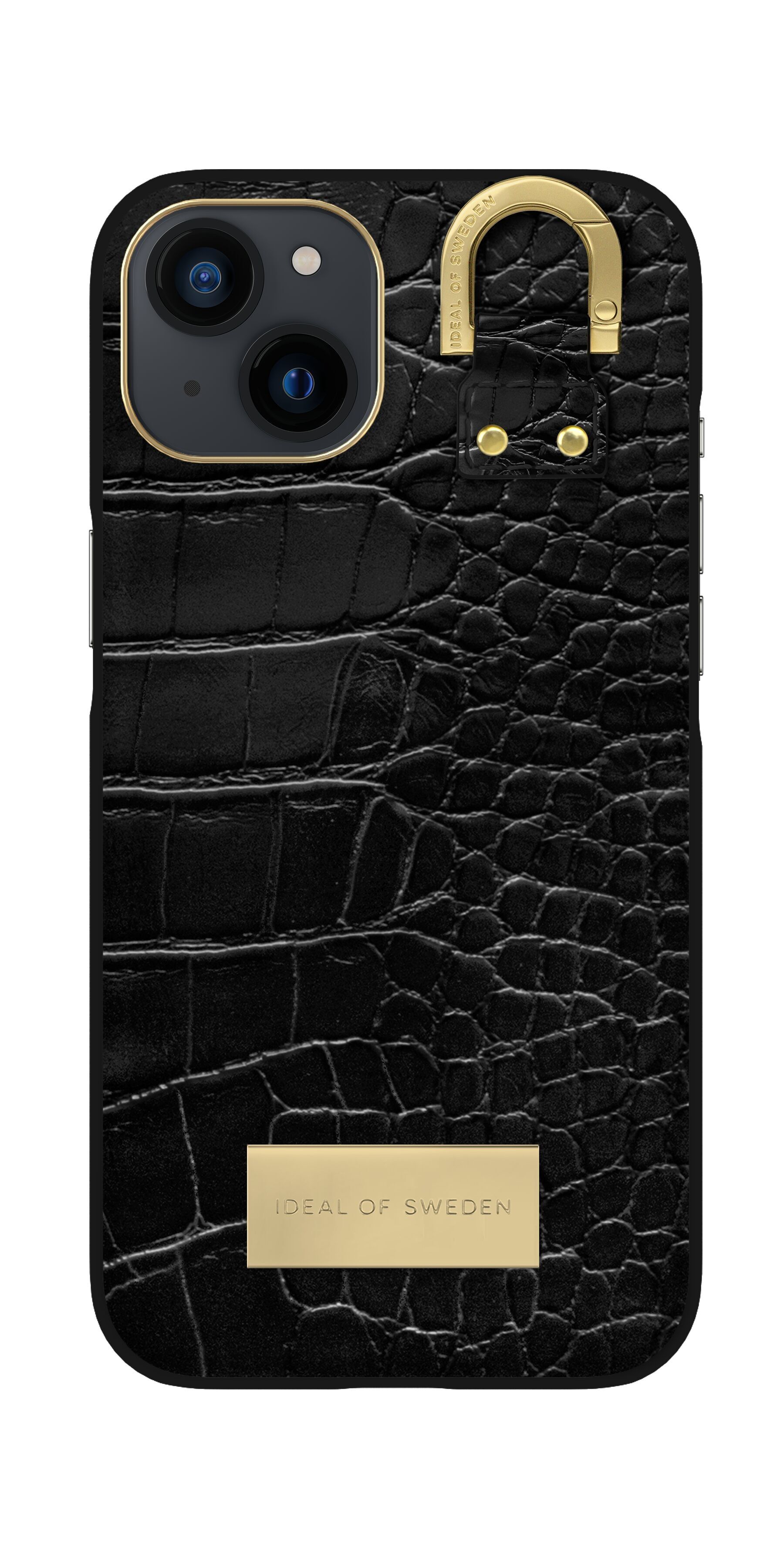 Atelier Case iPhone 13 Schwarz Kroko