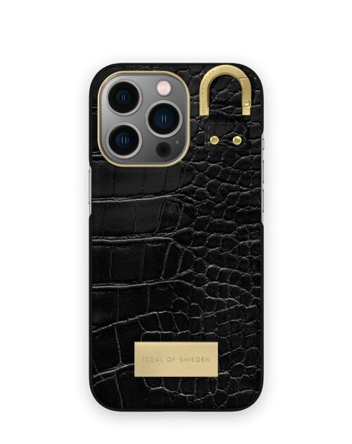 Atelier Case iPhone 13 PRO Black Croco