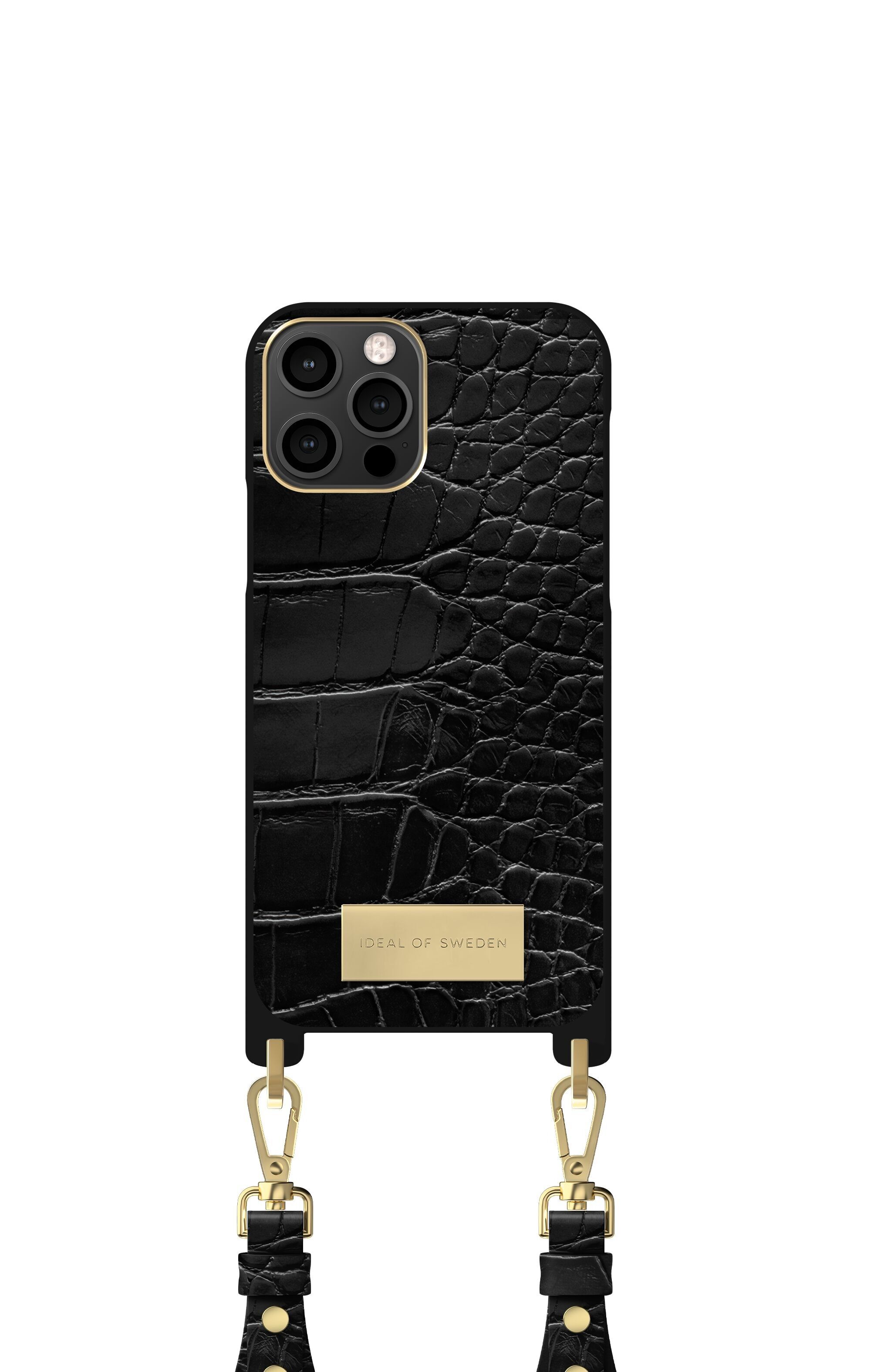 Collar Atelier iPhone 12/12 PRO Negro Croco