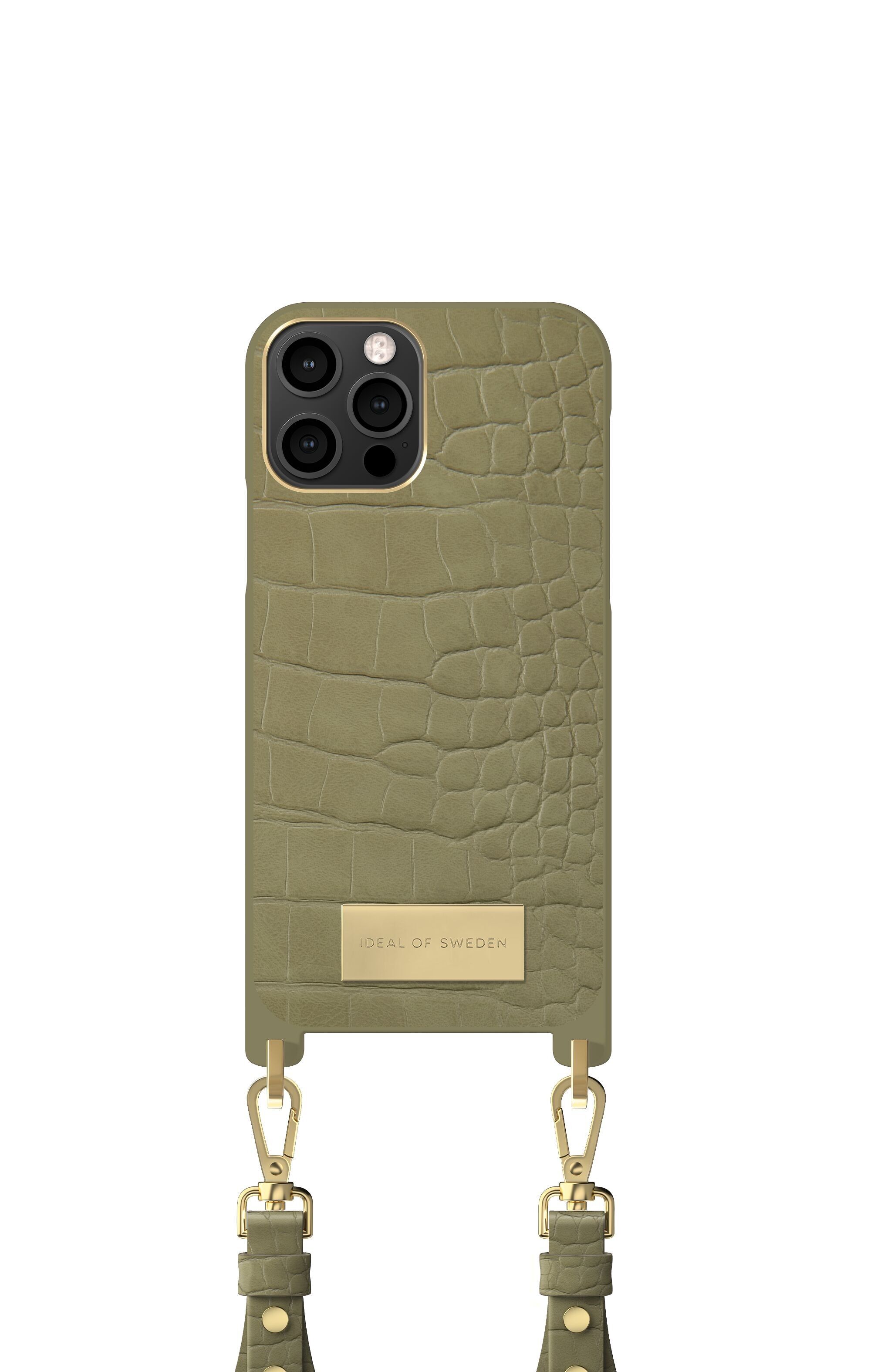 Atelier Halskette iPhone 12/12 PRO Salbei Kroko