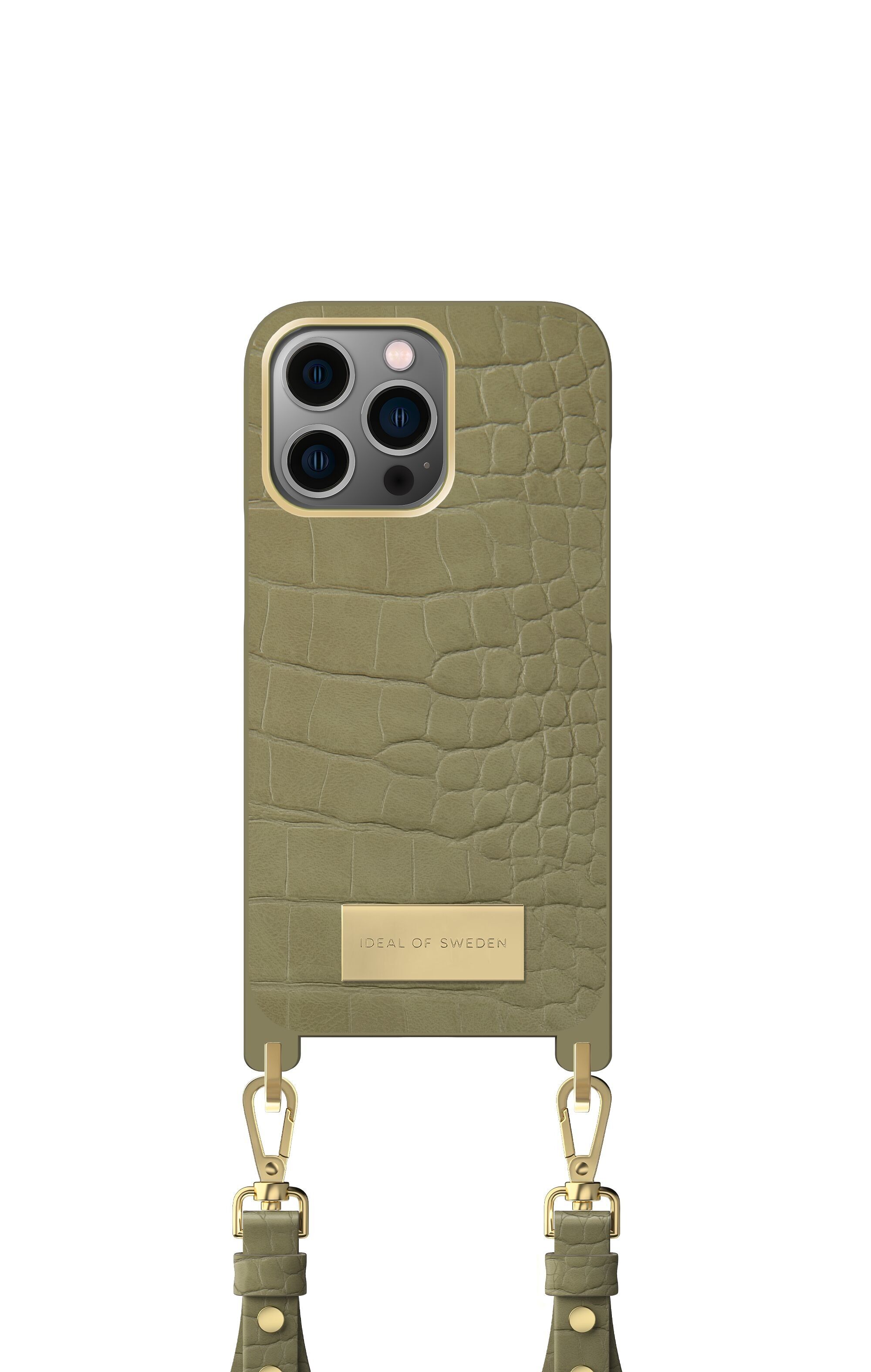 Atelier Neckla iPhone 13 PRO Salbei Kroko