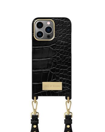 Atelier Collier iPhone 13 PRO Noir Croco