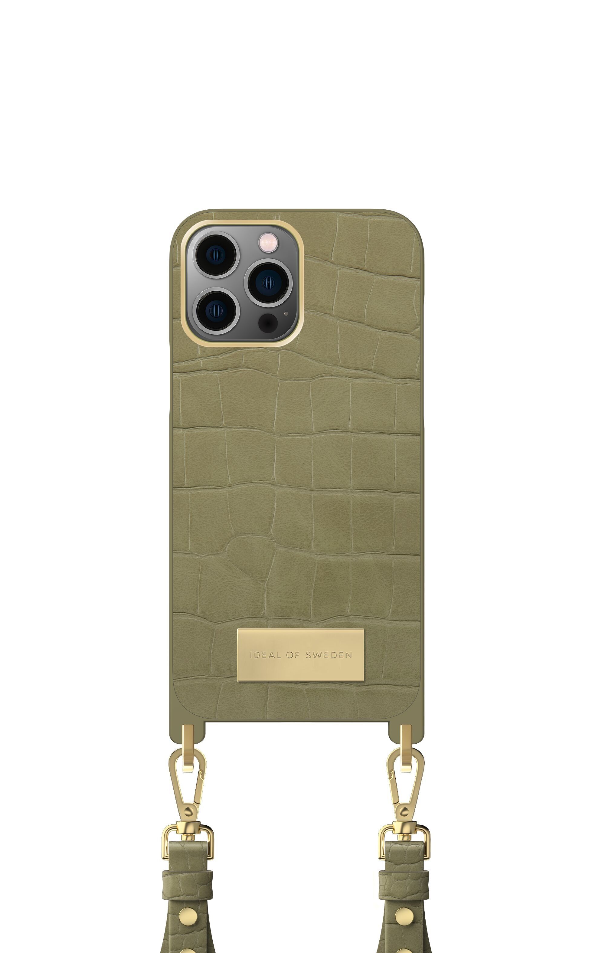 Atelier Halskette iPhone 13PM/12PM Sage Croco