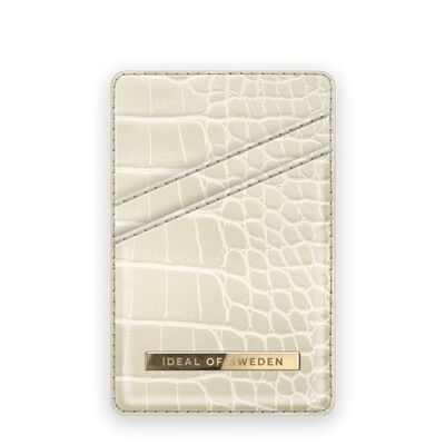 Atelier Magnetic Card Holder Cream Beige