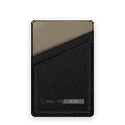 Atelier Magnetic Card Holder Charcoal Black